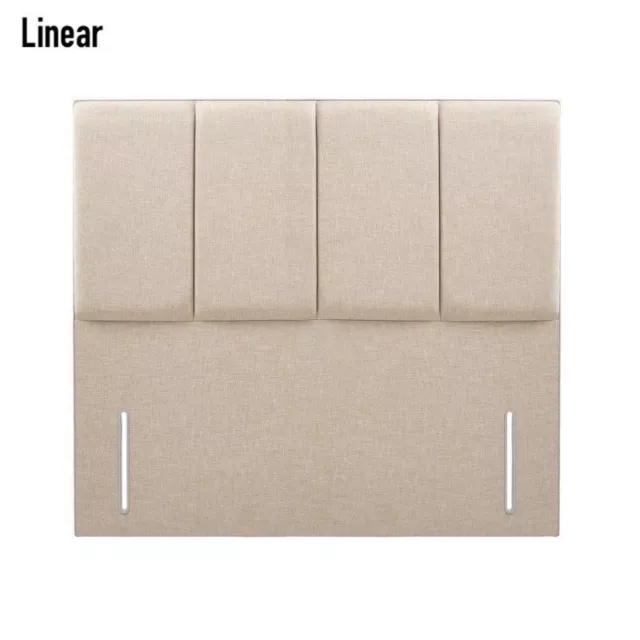 Floor Standing Headboard 40" High Linear Panel Headboard for Divan Beds