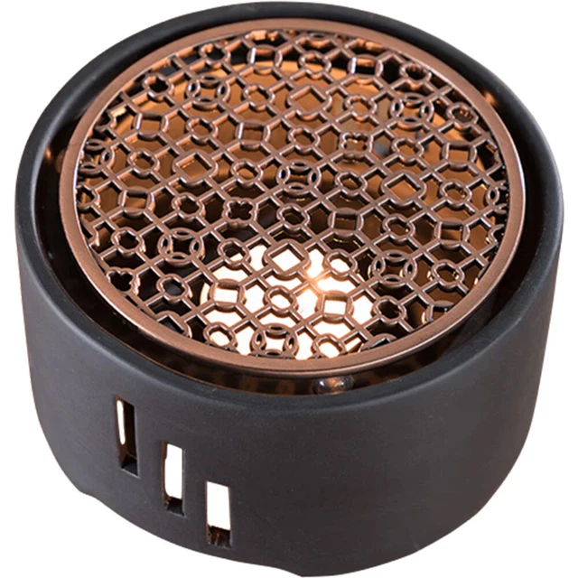 Japonés - Calefacción de tetera Calefacción de té metal base más cálido - Calentador de tetera