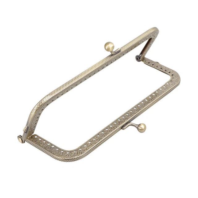 15cm Vintage Cartera Cartera Bolso Hebilla
