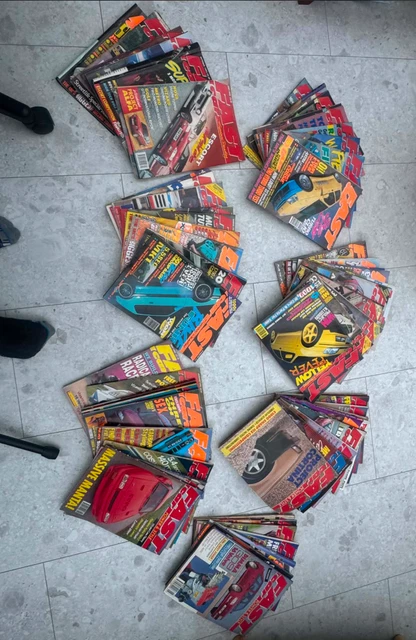 FAST CAR MODIFIED Cars Magazines Job Lot English 1980'S 1990'S LOT2 £ ...