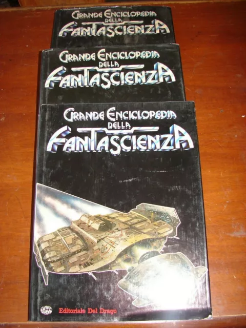 Francesco Paolo Conte (a cura di), Grande Enciclopedia della Fantascienza,  Ed. Del Drago, 1980-1982