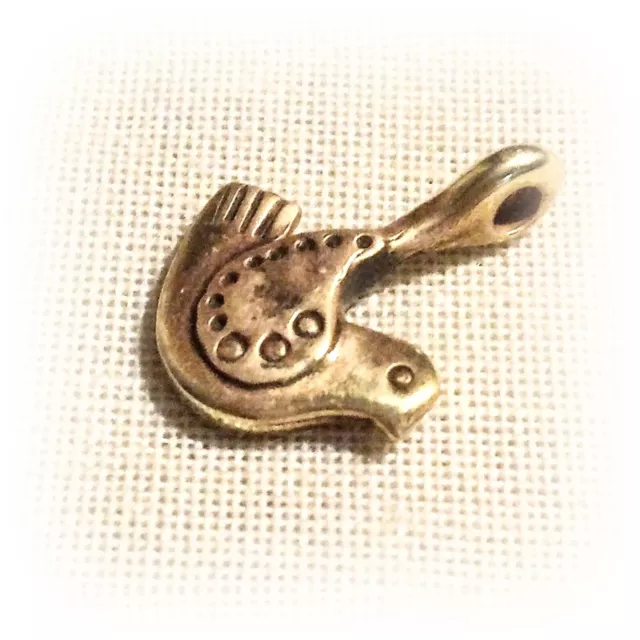 handmade bird brass necklace pendant,Vintage bird pendant,bird jewelry charm