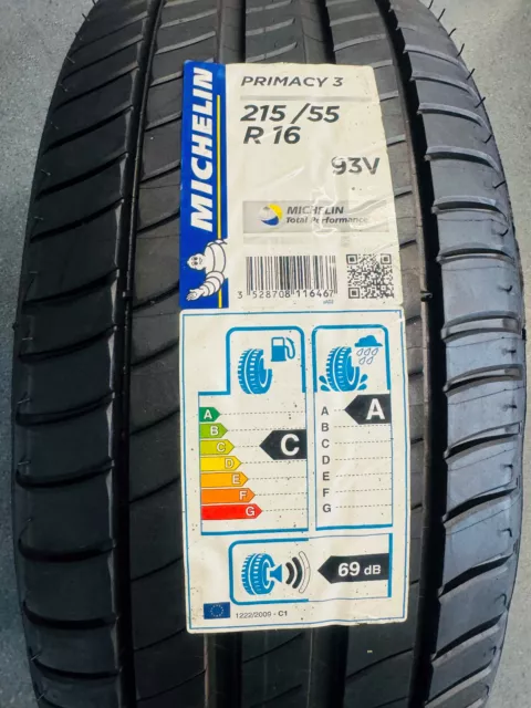 ANGEBOT!! 215/55 R16 93V Michelin Primacy 3 - Sommerreifen !!DOT0616!! Unbenutzt