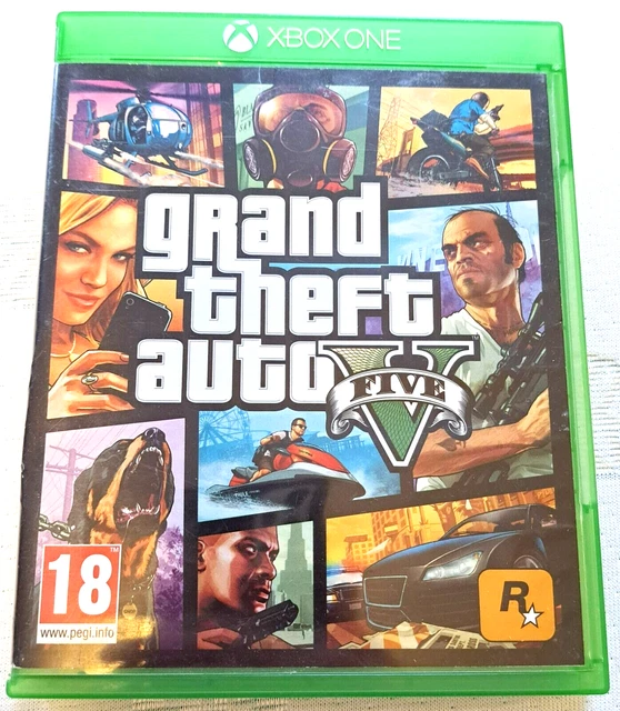 Grand Theft Auto 5 - GTA V - Xbox One - Microsoft - Rockstar Games - UK PAL