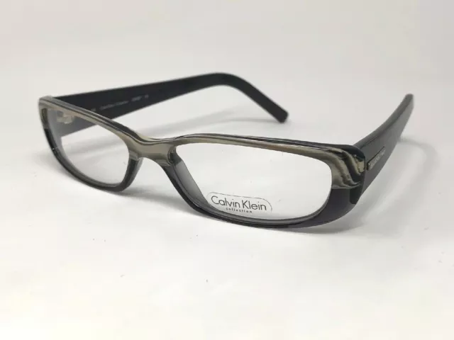 CALVIN KLEIN CK697 120 Eyeglasses Frame Italy 51-15-130 Grey Marble/Clear  HI17