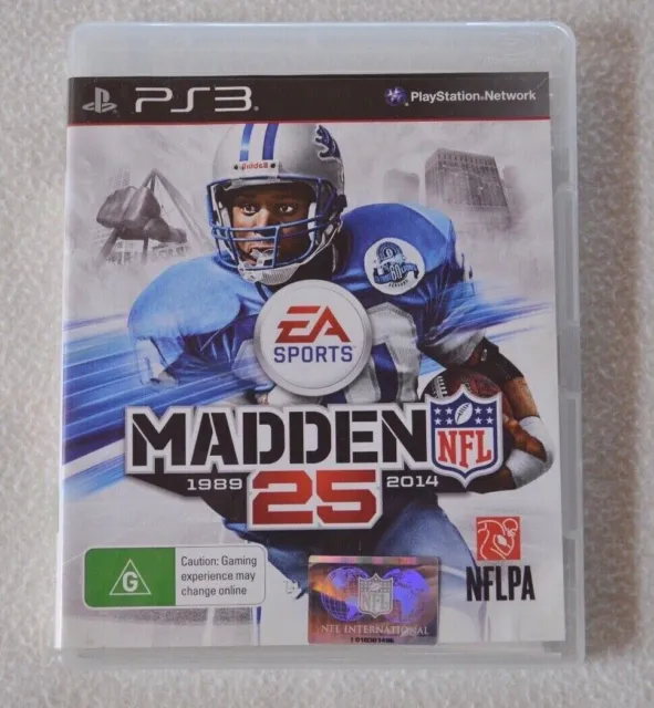 Madden NFL 25 1989 - 2014 On PlayStation 3 EA Sports Football