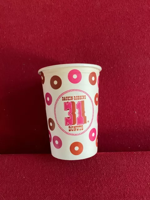 1970's, Baskin-Robbins Ice Cream, "Un-Used", (8 oz) Hot Cup (Scarce / Vintage)