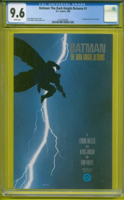 Batman The Dark Knight Returns 1 CGC-GRADED 9.6 NM+ WP DC 1ST PRINT ID: G-951