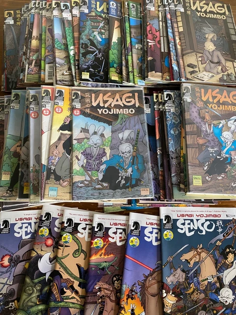 HUGE Usagi Yojimbo *92-Comic* Lot #73-157 & More • Dark Horse • Nearly All VF-NM