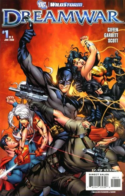 Dreamwar 1-6 Complete Set/Lot Justice League Authority Wildcats Jsa Wildstorm