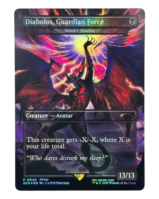 MTG | DIABOLOS, Guardian Force / Death's Shadow | Final Fantasy