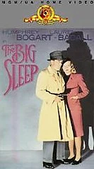 THE BIG SLEEP VHS 1946 Humphrey Bogart Lauren Bacall MGM