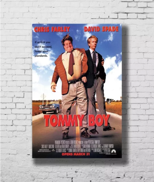 367808 TOMMY BOY Movie Chris Farley David Spade SNL Artin Print Poster Plakat