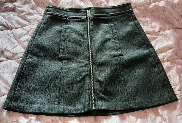 Jupe Skai Noir JUPE BERSHKA TAILLE XS T 34 NEUVE En SKAI NOIR Simili