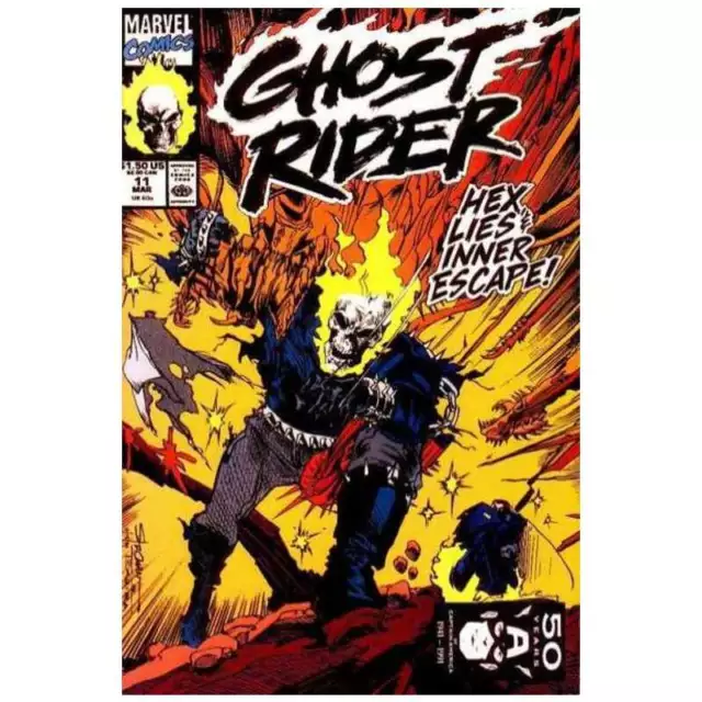 Ghost Rider (1990 series) #11 in Very Fine condition. Marvel comics [s{