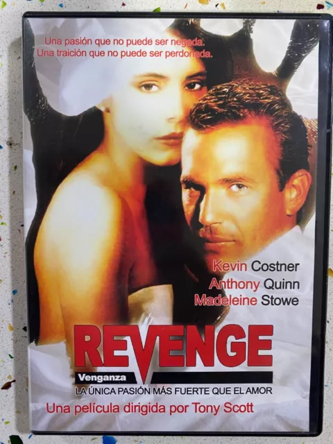 Revenge DVD Kevin Costner Anthony Quinn Madeleine Stowe Venganza- Espagnol Livre