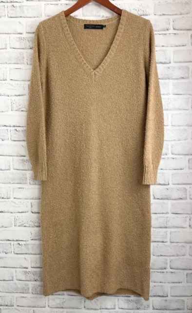 House of Harlow 1960 x Revolve Small S Long Sleeve Knit Midi Women's Dress (14