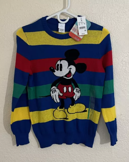 Disney 100 Target Exclusive Mickey Mouse Kids Unisex Sweater Size Medium BNWT