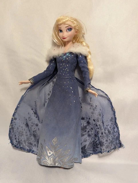 DISNEY STORE EXCLUSIVE Singing Elsa Frozen Doll,Olaf's Frozen Adventure ...