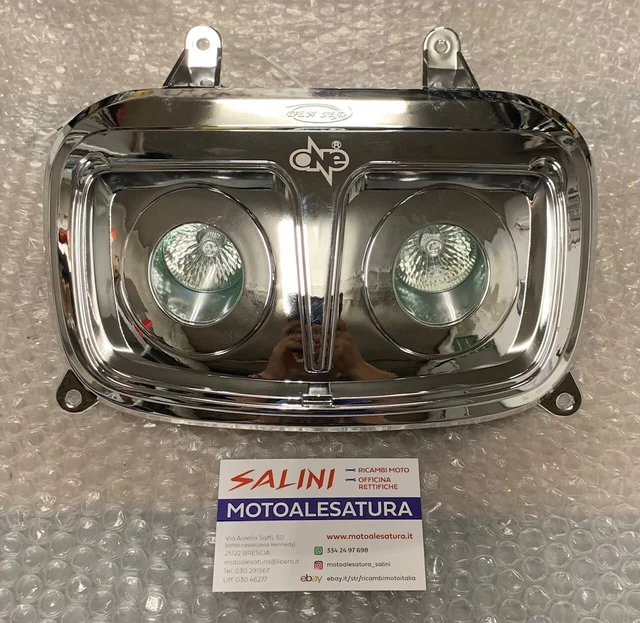 LED Blende Frontscheinwerfer Für MBK / Yamaha Booster & BWS Ab 2004 – Weiß, Generisch, Originalverpackt