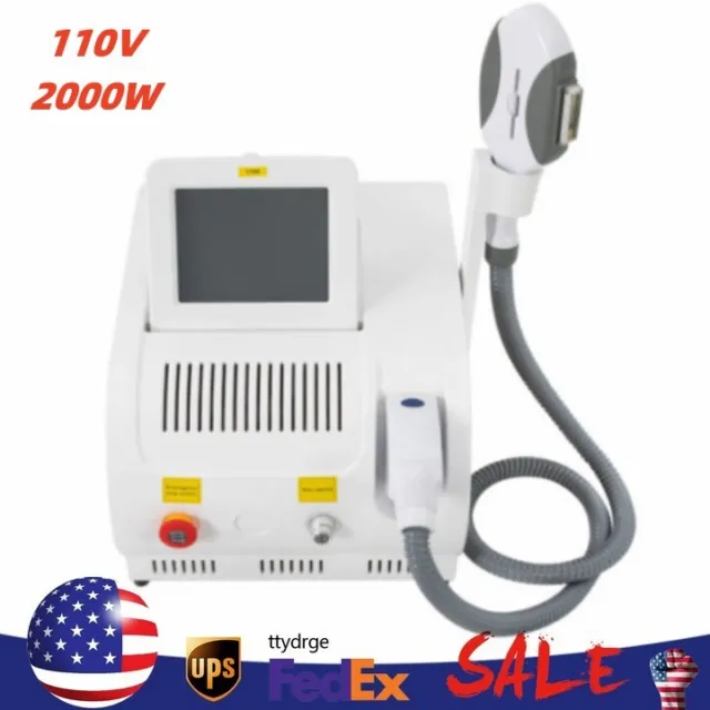 3 in1 IPL Elight OPT Laser Permanent Hair Removal RF Skin Care Salon Machine