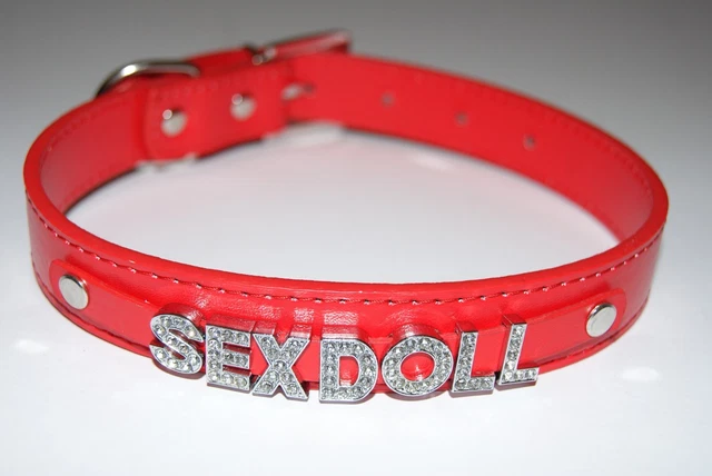 SEXDOLL SLAVE SISSY Whore Wench Bondage Pink Collar Sub Submissive Smooth  UK £18.95