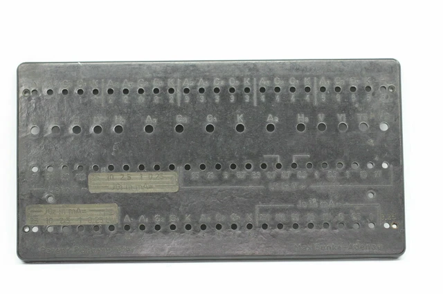 Piastra Di Collegamento Centrale Per Tube Tester Funke W20. Rcb43