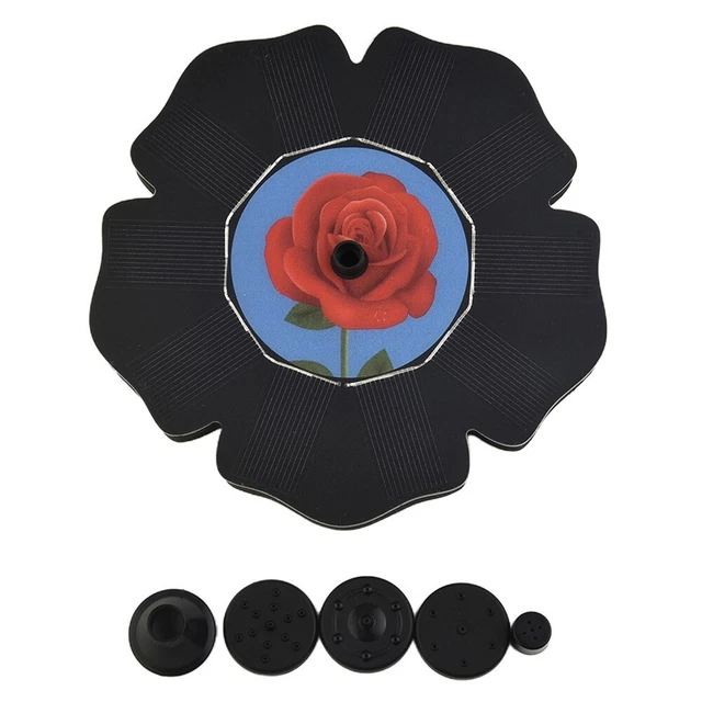 Pozzo solare pompa acqua 4 ugelli collegamento testa ugello base plastica