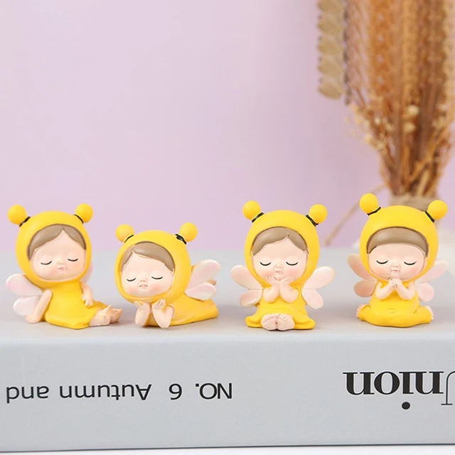 DECORATION OFFICE DESK Figurines Bee Ornaments Resin Sculpture Statue