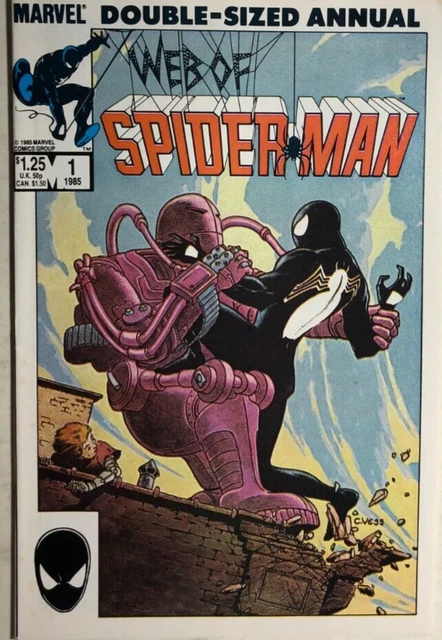 WEB OF SPIDER-MAN ANNUAL #1 (1985) Marvel Comics FINE