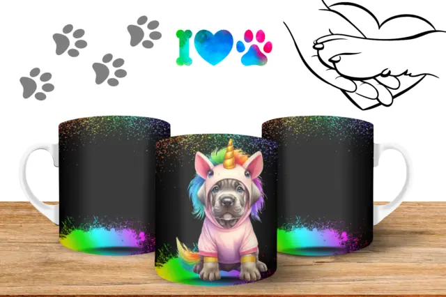Tasse mit Hund Personalisiert Bestes Frauchen Motiv  Geschenk-Idee Kaffeetasse