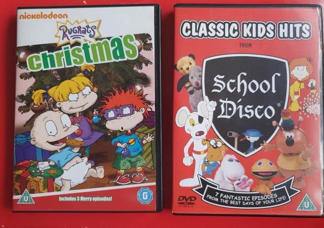 Button Moon Dvd Collection RUGRATS CHRISTMAS & Classic Kids School Disco DVDs-Sooty Button Moon ...