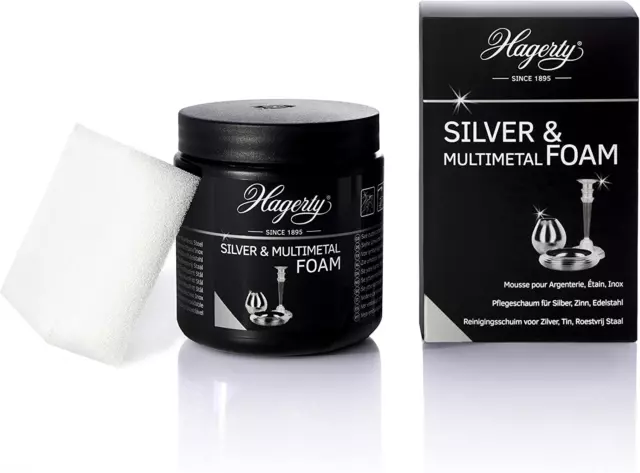 Silver & Multimetal Foam Mousse Nettoyante Pour L'Argent Et Le Métal I 185G