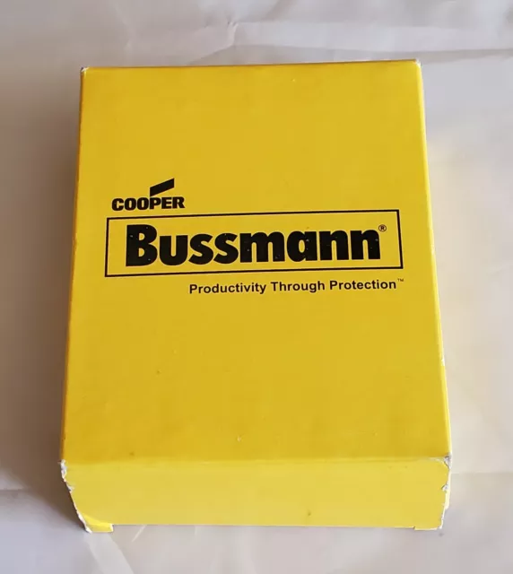 *NEW* (BOX OF 10) Cooper Bussmann LPS-RK-15SP Low-Peak Fuses 15 Amp 600VAC / RK1 2