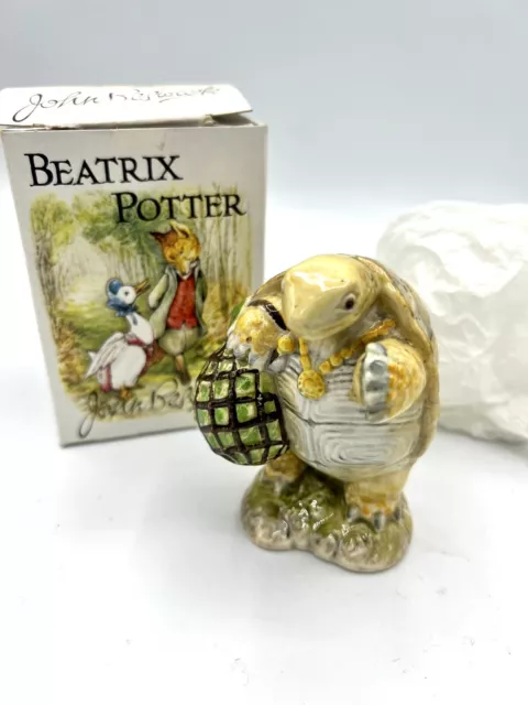 Beswick Beatrix Potter Mr Alderman Ptolemy Ornament Boxed - 1973 - BP3a - Rare