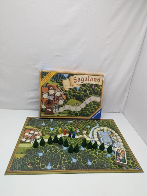 Sagaland * Ravensburger * Spiel des Jahres 1982 * Märchen Würfel- / Brettspiel