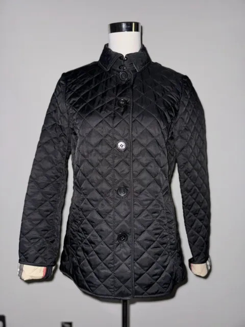 Burberry Quilted Jacket -Size Small
