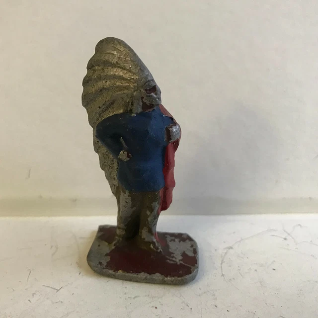 Figurine Soldat Ancien En Métal échelle 1/32 - Numéro 10 B, Militaire, Occasion