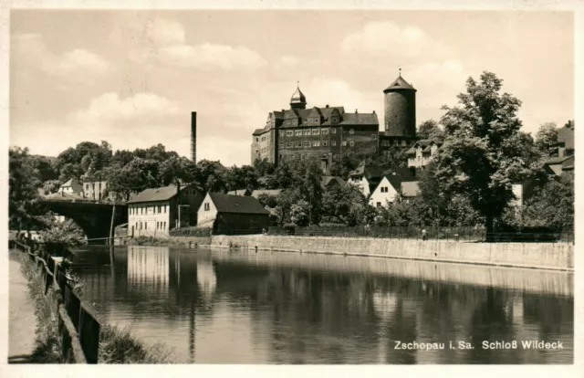 AK*   Zschopau i.Sa. - Schloß Wildeck(AB)20792