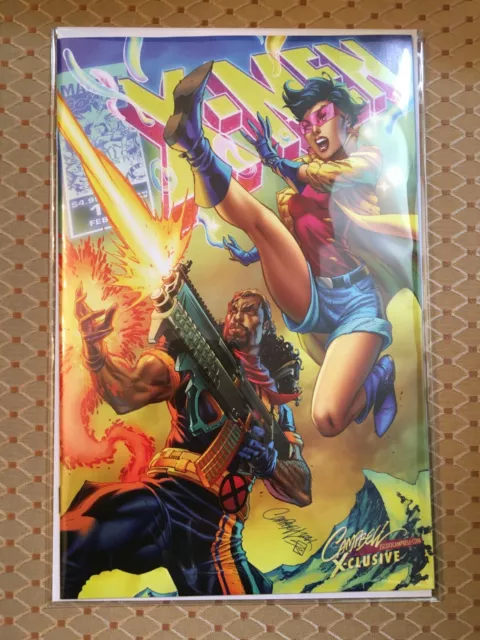 X-Men Legends #1 J. Scott Campbell EXCLUSIVE Variant D Jubilee/Bishop NM