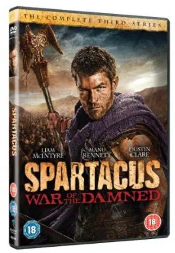 Spartacus:War of the Damned (DVD) Liam McIntyre