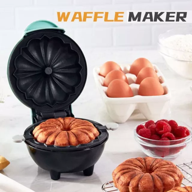 Mini Electric Waffle Maker Compact Design Egg Cake Oven DIY Waffle Pot  Home