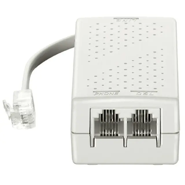 NEW D-Link VDSL2 ADSL2+ Microfilter Splitter White