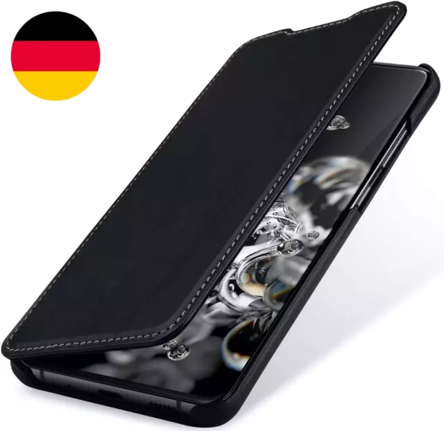 Stilgut Book Case Kompatibel Mit Samsung Galaxy S20 Ultra Hülle Aus Leder Zum Kl