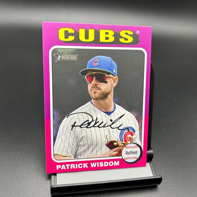 2024 TOPPS HERITAGE Mini 428 Patrick Wisdom Chicago Cubs EUR 2,23