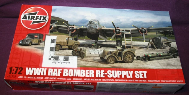 Raf Kit AIRFIX WWII RAF Bomber Re-Supply Set 1:72 scale model kit A05330. EUR ...