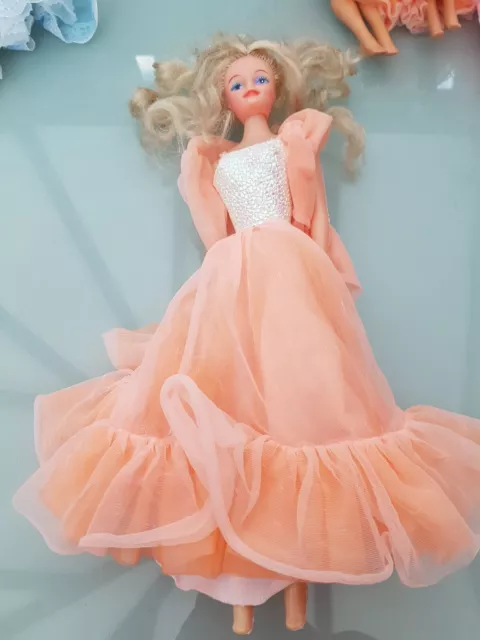 Barbie peach dress hot sale