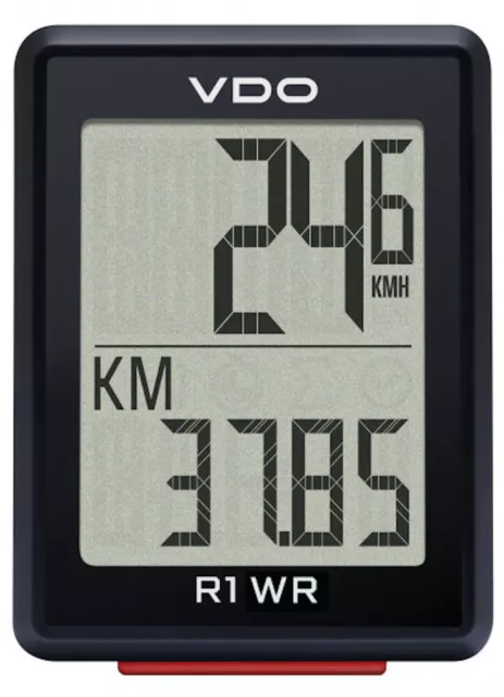 VDO R1 Wr Câble Ordinateur de Vélo pour Débutant Compteur Vitesse