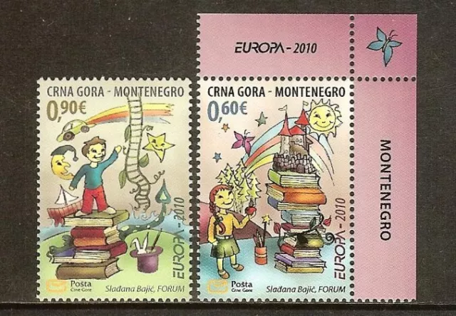 MONTENEGRO N°238/239** (europa 2010) - COTE 5.50 €