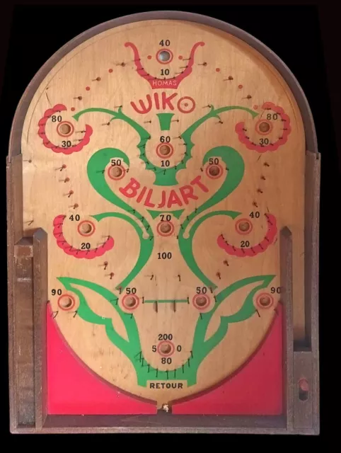 JEU A BILLES -  RESKIYE 1950 / jeu ancien antique game